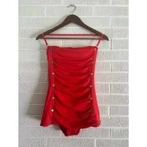 Vintage Juicy Couture red swimsuit